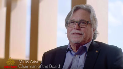Arison reflects on Cunard Line in video interview