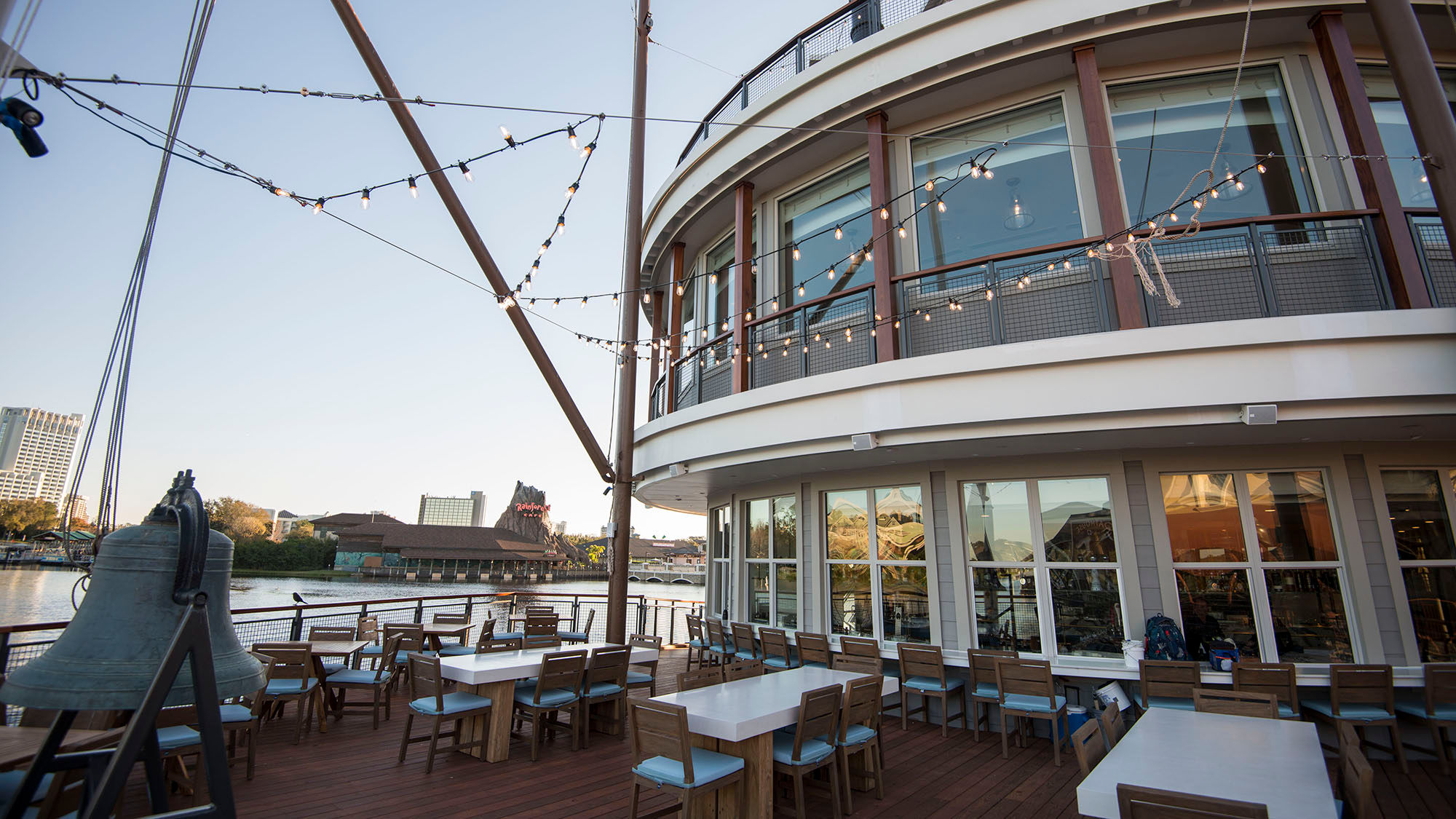 Paddlefish, which opened on Feb. 4, comprises several indoor and outdoor spaces.
