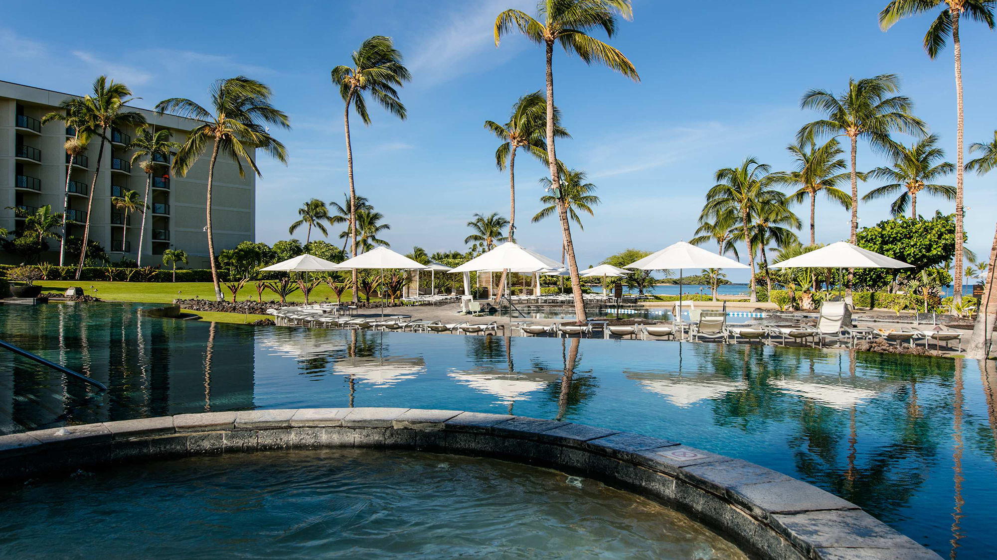 The Marriott Waikoloa Ocean Club, a vacation ownership property on the grounds of the 15-acre Waikoloa Beach Marriott Resort, opened in May.