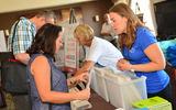 Attendees check in to GTM West at the Welcome Parlor, sponsored by the Mexico Tourism Board.