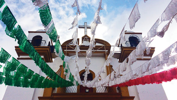 Iglesia de Guadalupe in San Cristobal de las Casas. Iglesia de Guadalupe in San Cristobal de las Casas.