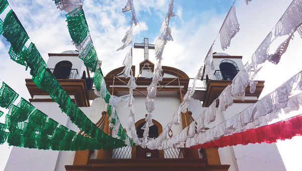 Iglesia de Guadalupe in San Cristobal de las Casas.