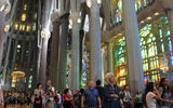 Destinations editor Eric Moya recently traveled with guests of Abercrombie & Kent's Seven Cities tour of Spain, one of its Connections Boutique Group Journeys. Pictured, interior of Gaudi's La Sagrada Familia temple in Barcelona, still uncompleted 135 years after construction began.