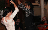 A flamenco performance at the Casa Palacio Bailen in Seville.