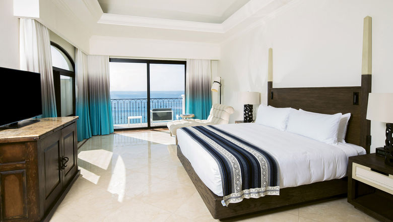 The Presidential Suite at the Hilton Los Cabos Beach & Golf Resort, a AAA Four Diamond property.