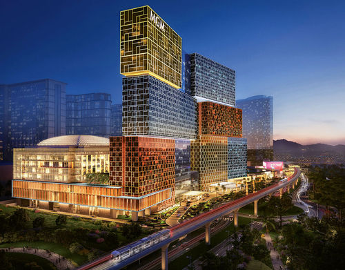 A rendering of the 1,400-room MGM Cotai. A rendering of the 1,400-room MGM Cotai.