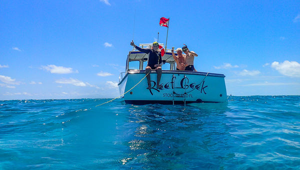 Namaste Eco-Excursions trips venture out to Florida Reef, the only barrier coral reef in North America. Namaste Eco-Excursions trips venture out to Florida Reef, the only barrier coral reef in North America.