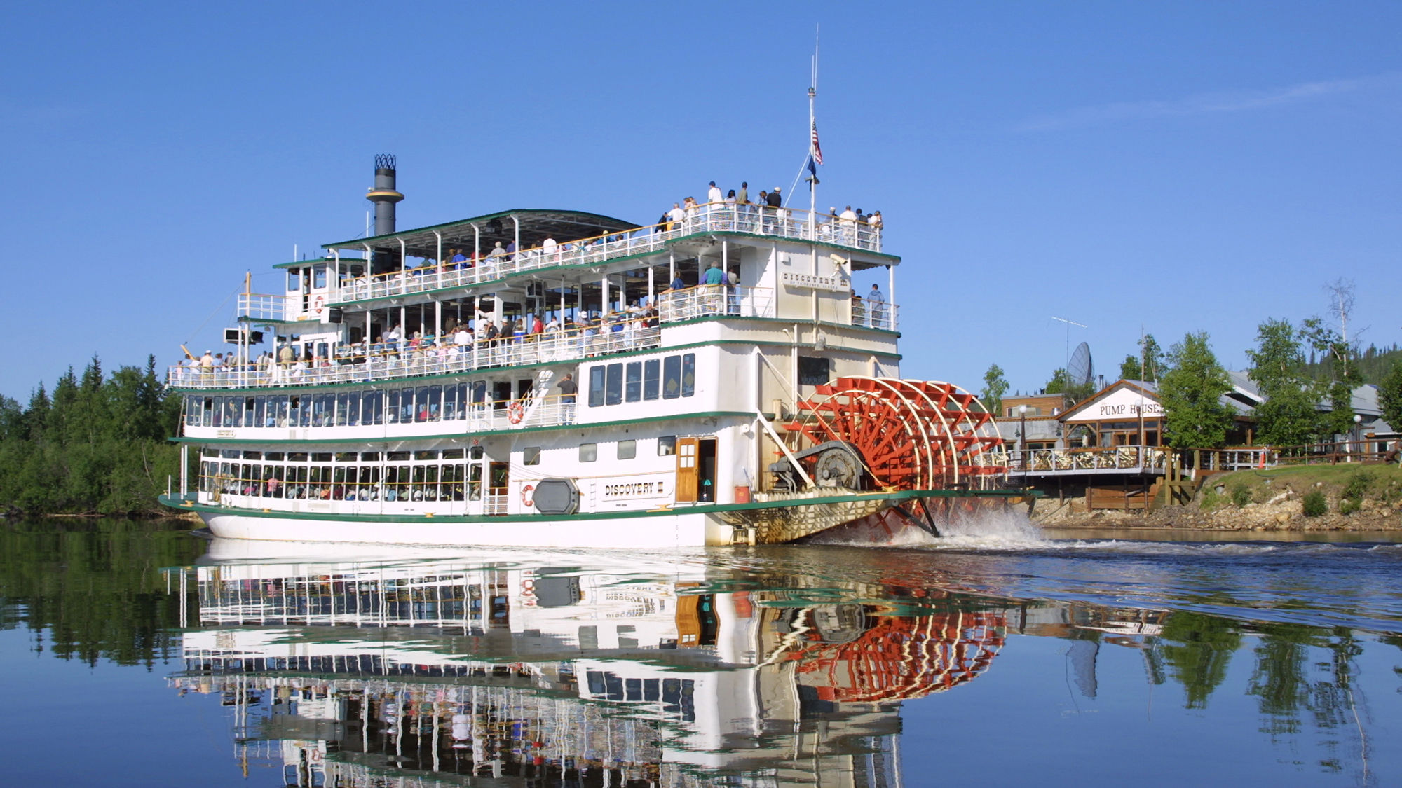 The sternwheeler operates on the the Chena and Tanana rivers in Fairbanks.