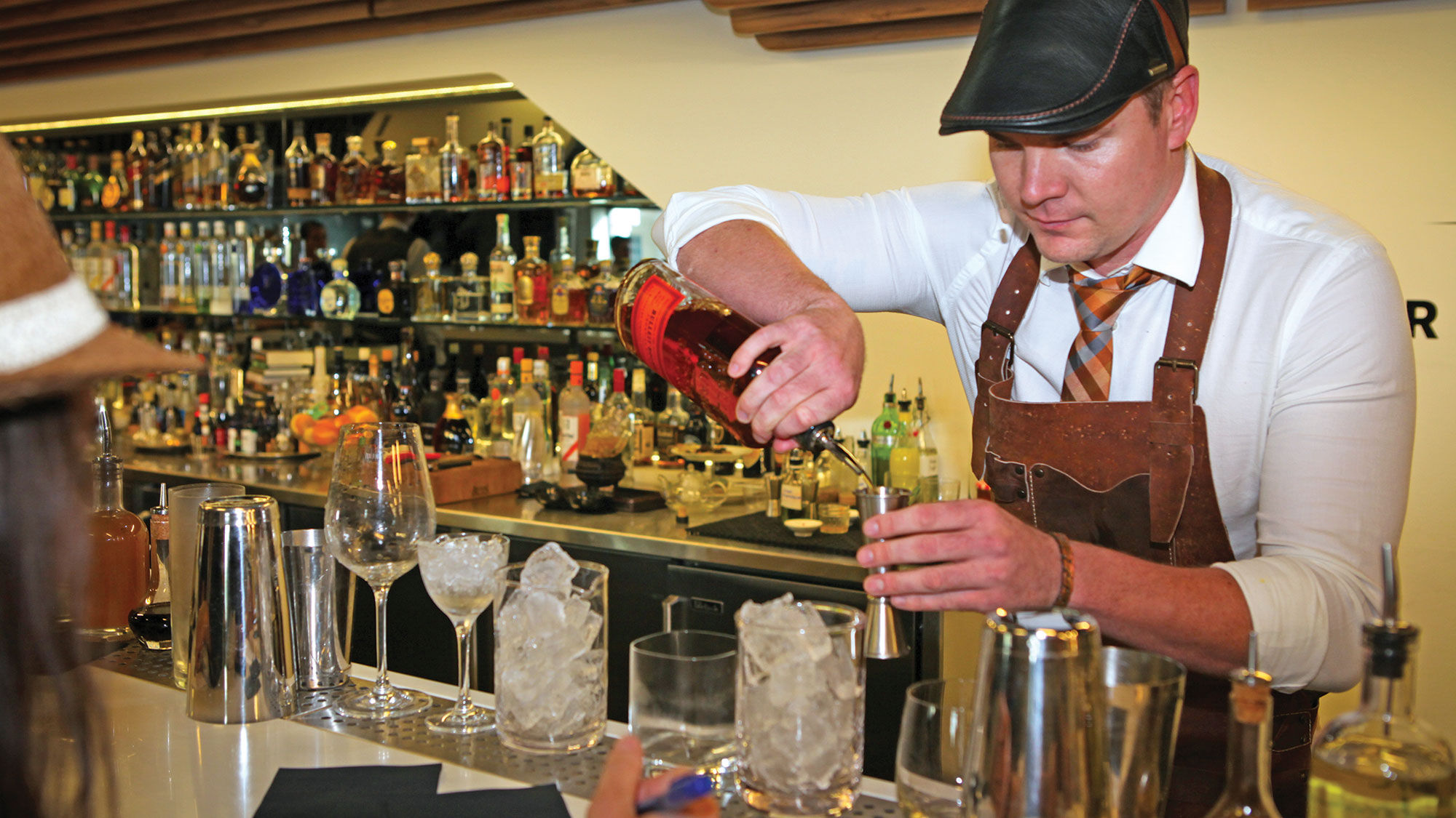 Marc McArthur beat competitors from Celebrity and Seabourn to advance.