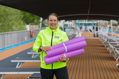Sports scientist Selina Wank will lead a new wellness program onboard AmaWaterways' AmaLyra vessel during Seine sailings. Sports scientist Selina Wank will lead a new wellness program onboard AmaWaterways' AmaLyra vessel during Seine sailings.