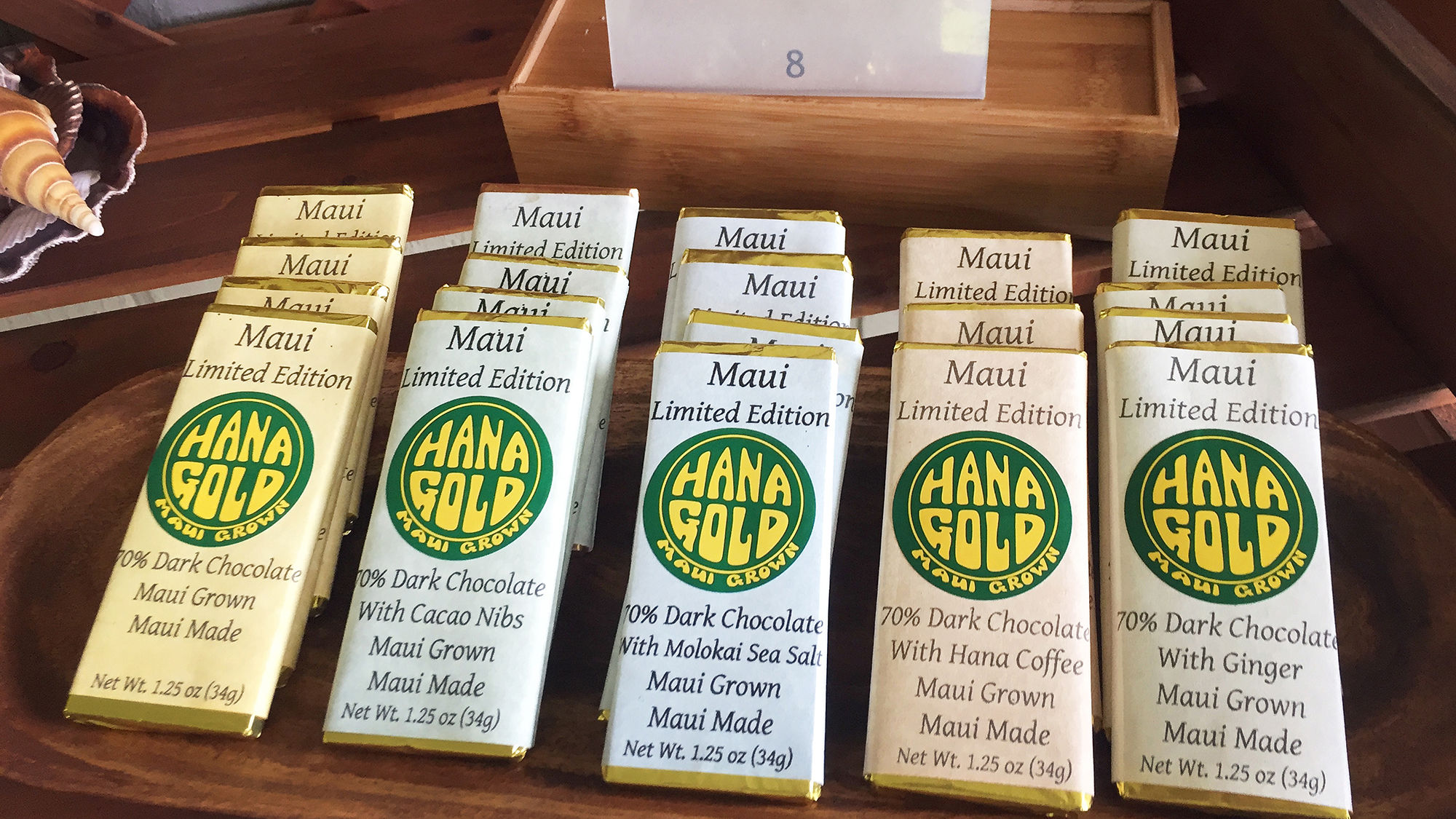 Hana Gold started growing cacao tress in 2005 and making its own chocolate in 2015. This year they expect to sell more than 10,000 bars.
