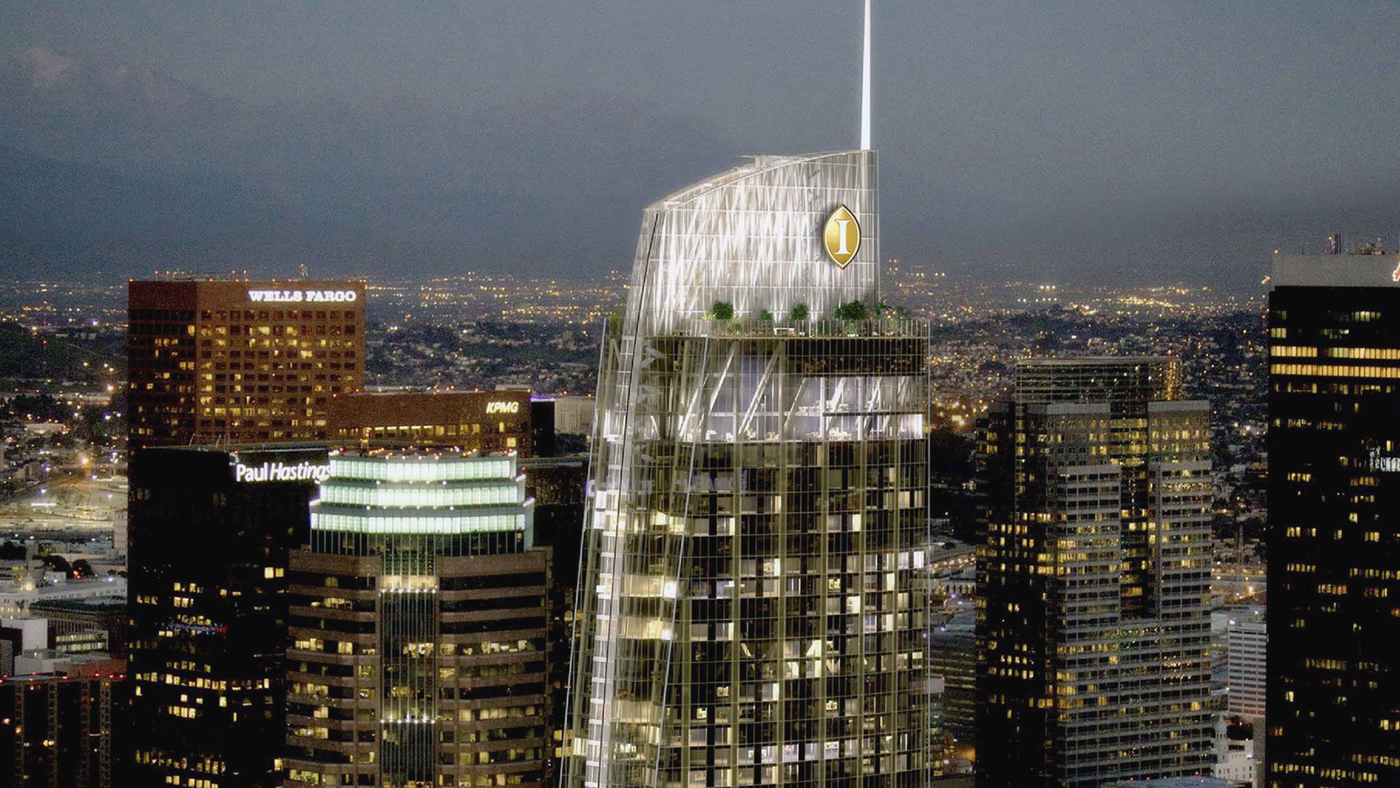 The InterContinental Los Angeles Downtown.