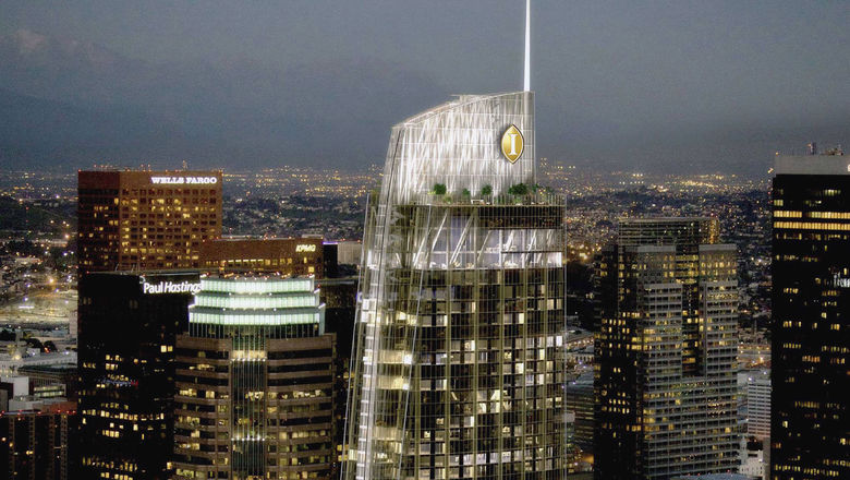 InterContinental hotel opens in L.A.'s tallest skyscraper