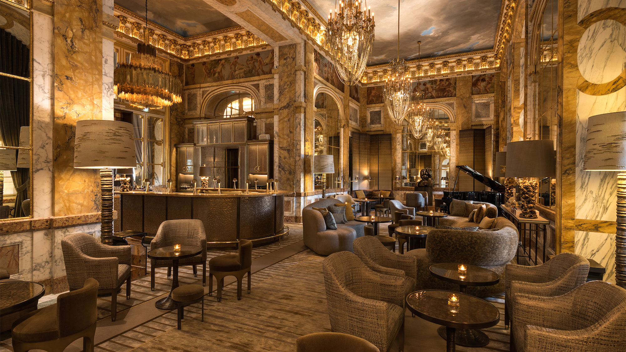 Live music will be played nightly at Les Ambassadeurs bar.