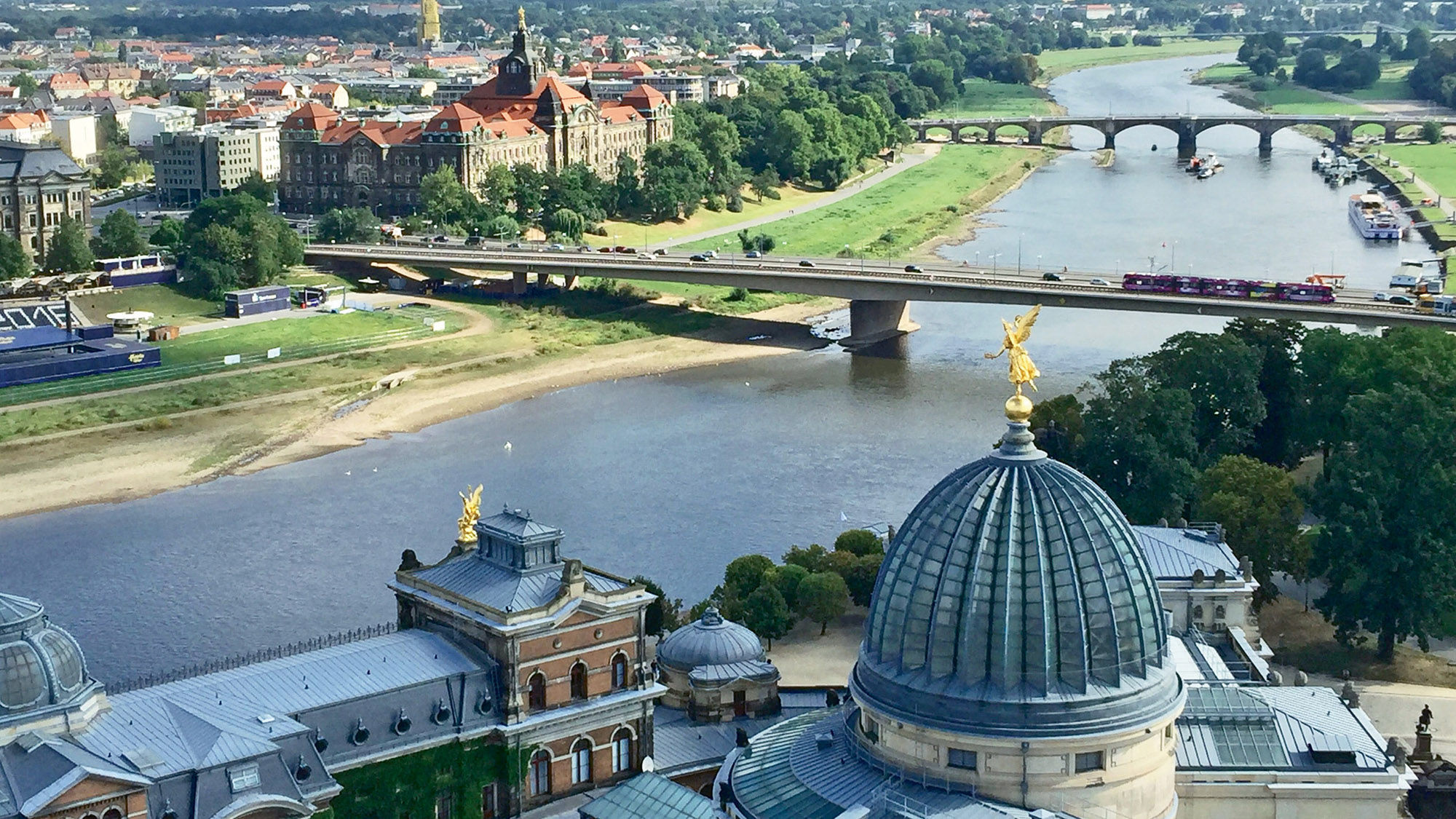 Dresden, Germany, where Martin Luther often preached. This year marks the 500th an-niversary of Luther’s 95 Theses.