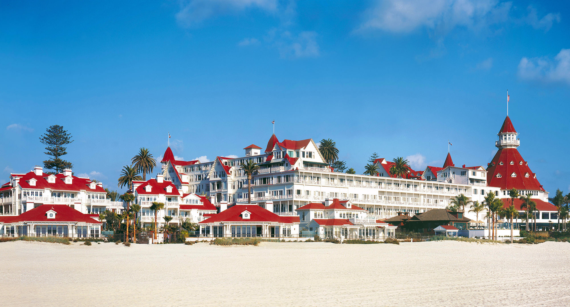 The Hotel del Coronado in Coronado, Calif.