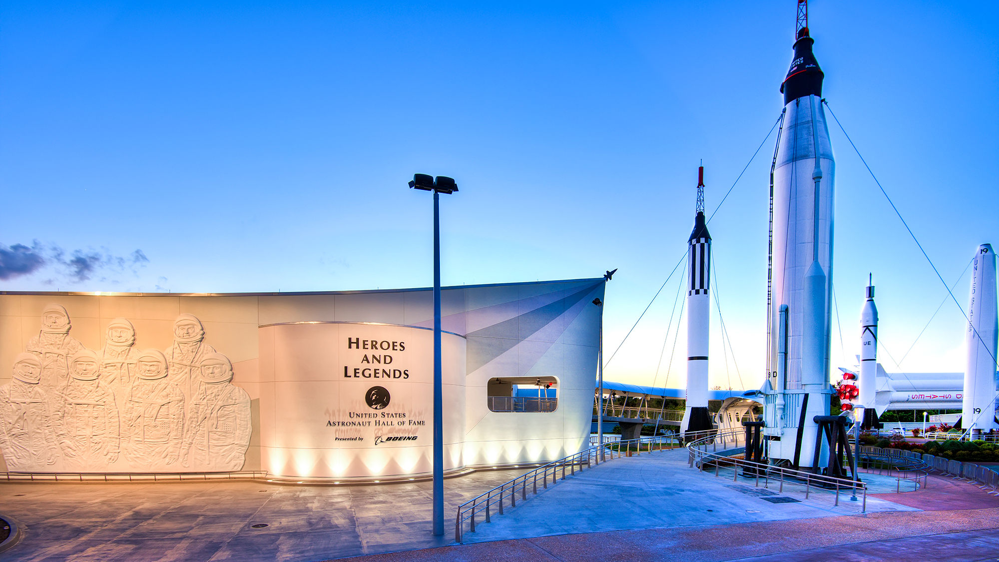 The Kennedy Space Center's Heroes and Legends exhibit opened last fall.