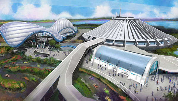 A Tron attraction will be built near Space Mountain at the Magic Kingdom. A Tron attraction will be built near Space Mountain at the Magic Kingdom.