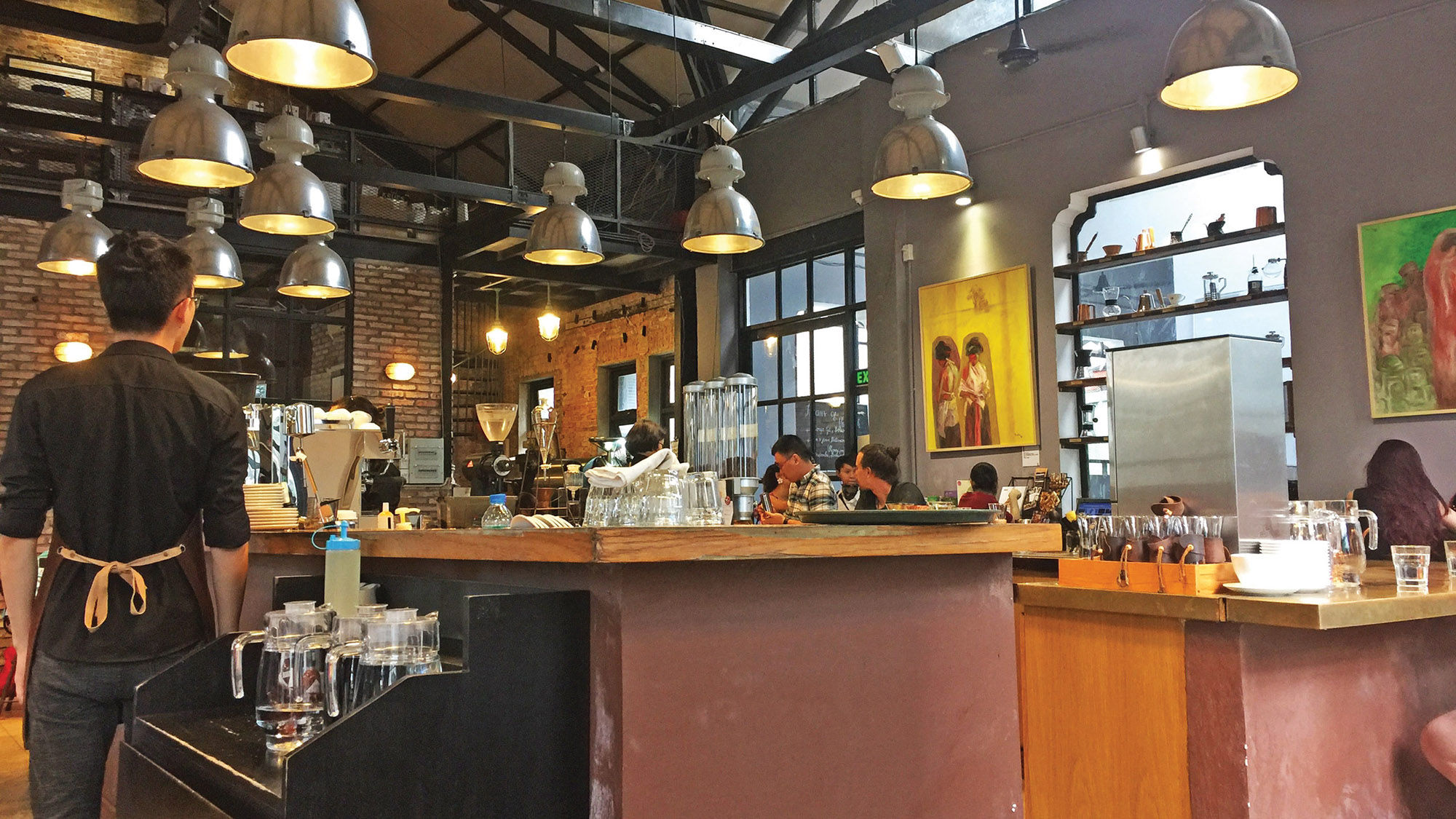 The Workshop Coffee serves up serious third-wave brews.