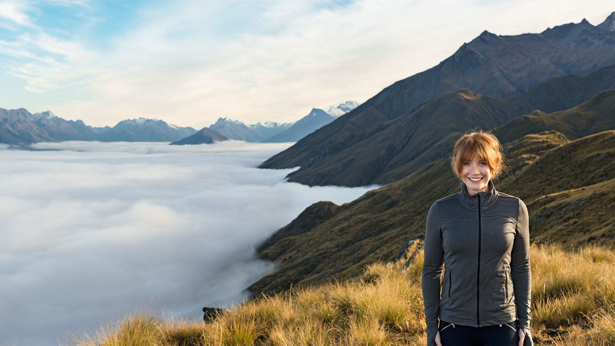 Bryce Dallas Howard in Queenstown, on New Zealand's South Island.