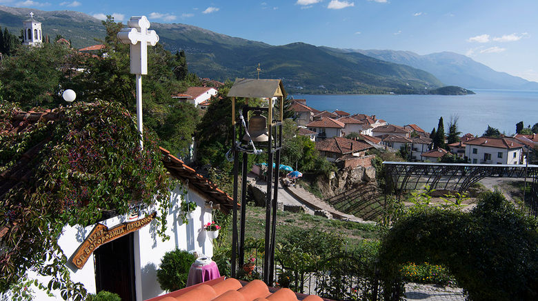 Berat, Albania's oldest town, is known as the City of 1,001 Windows for the white-tiered Ottoman houses rising from its cliffs.