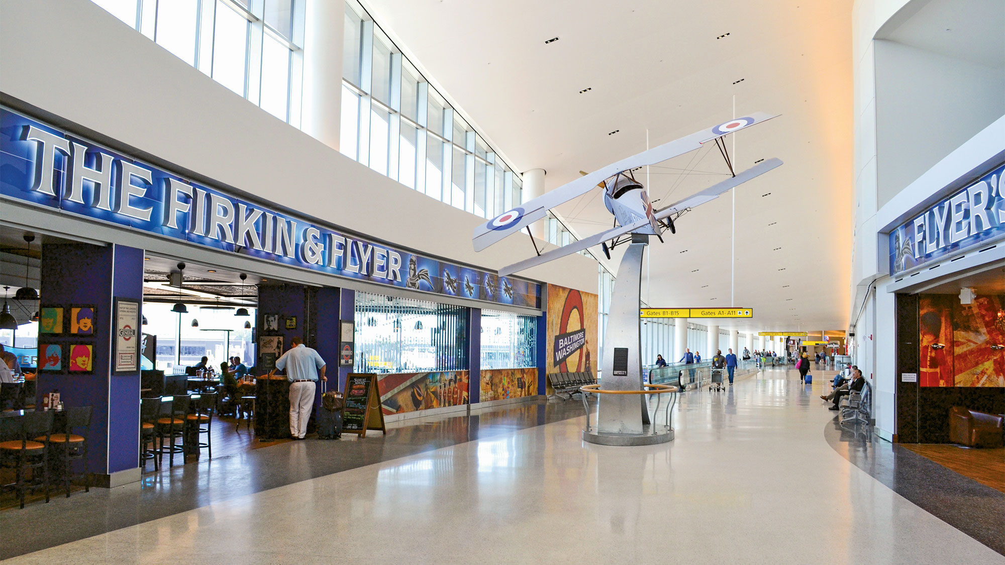 The Airport Sherpa app debuted at Baltimore-Washington Airport last month.