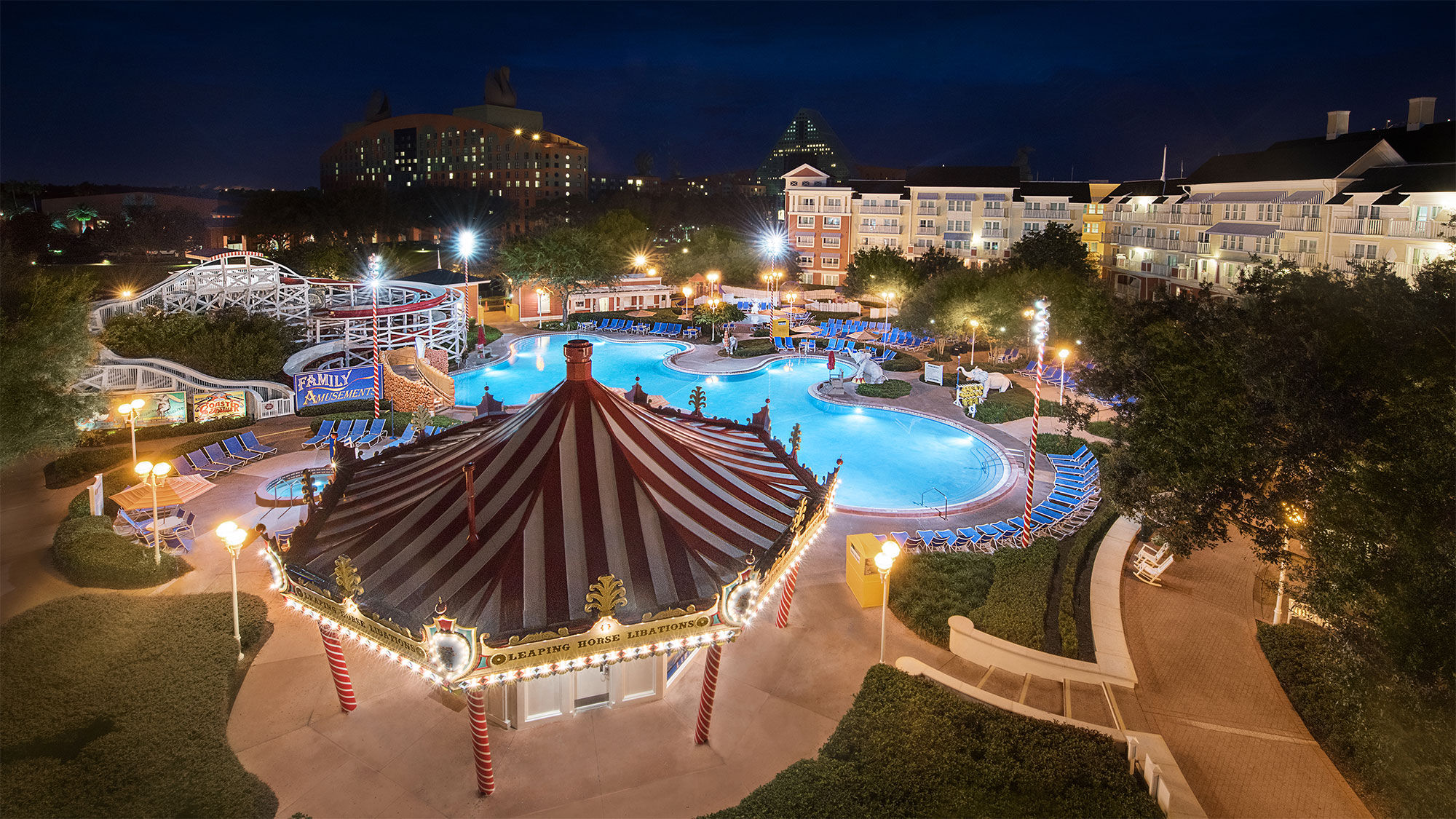 Disney's BoardWalk Resort in Florida.