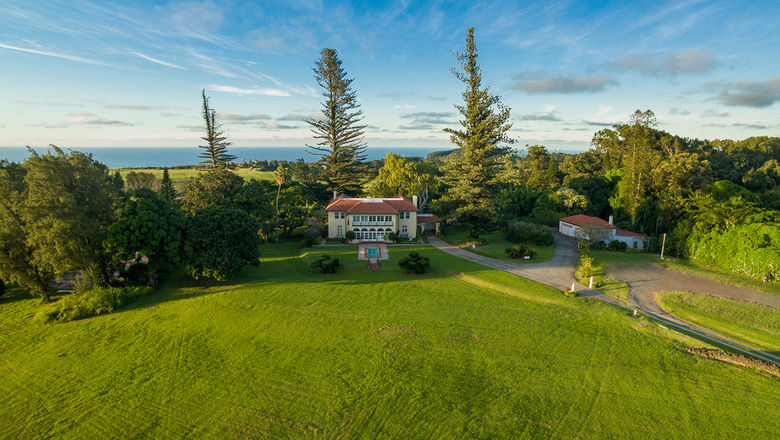 The Hui Noeau Visual Arts Center on Maui sits on the 25-acre historic Kaluanui Estate.