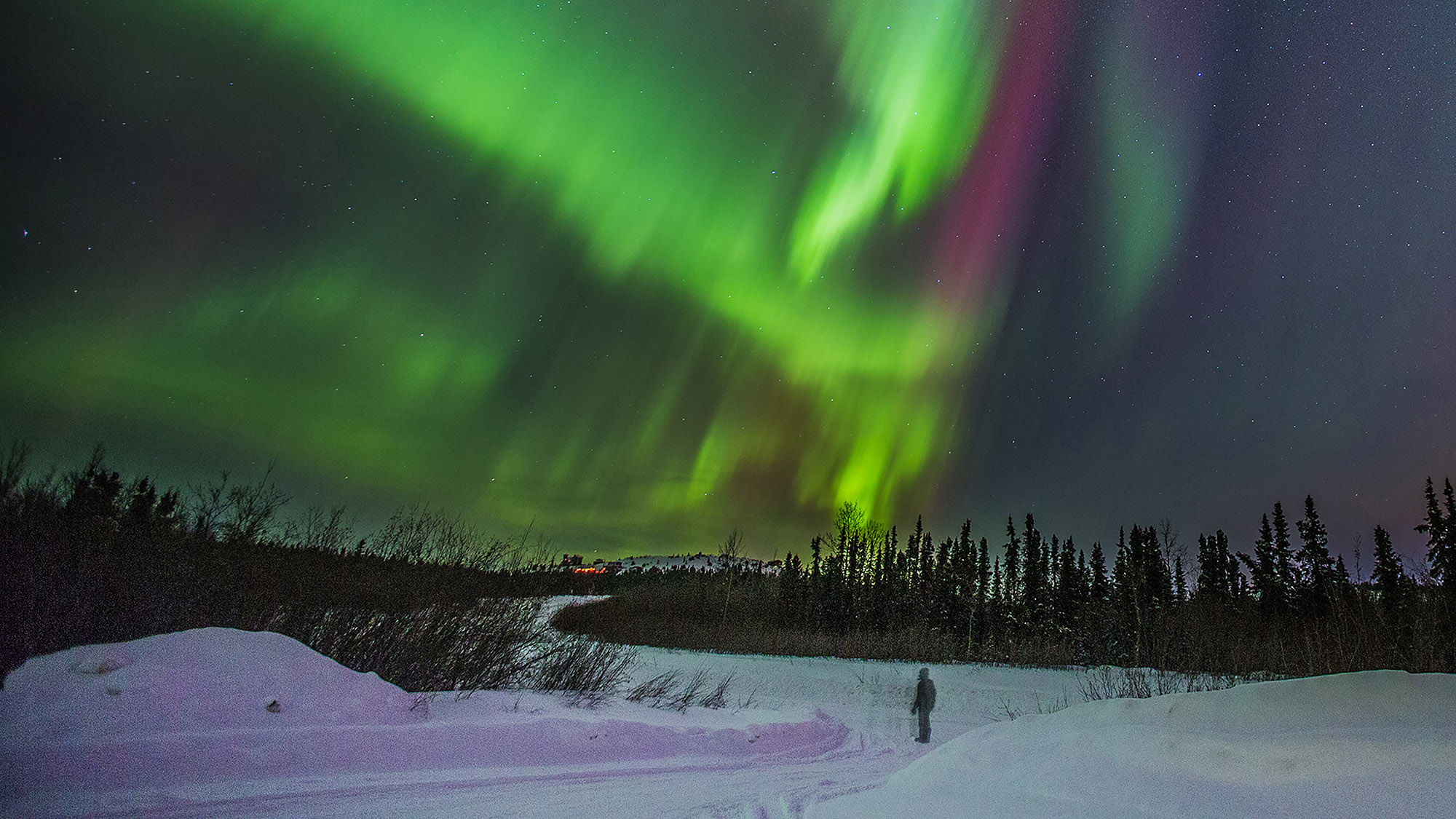 Gondwana Ecotours offers aurora borealis tours from September through March.
