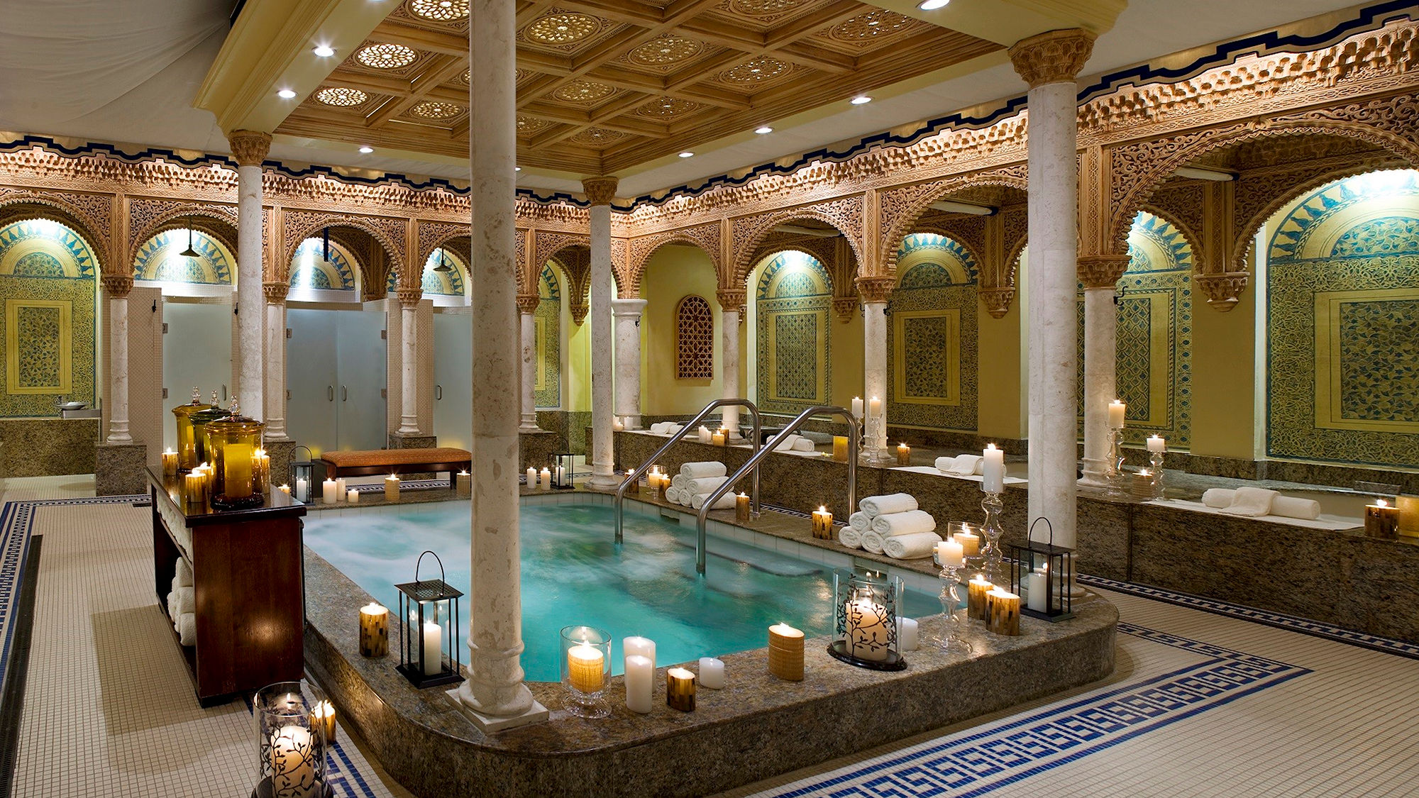 The bathhouse at boca Raton's Boca Resort & Club.