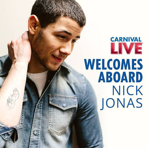 Carnival lands Nick Jonas for shipboard concert