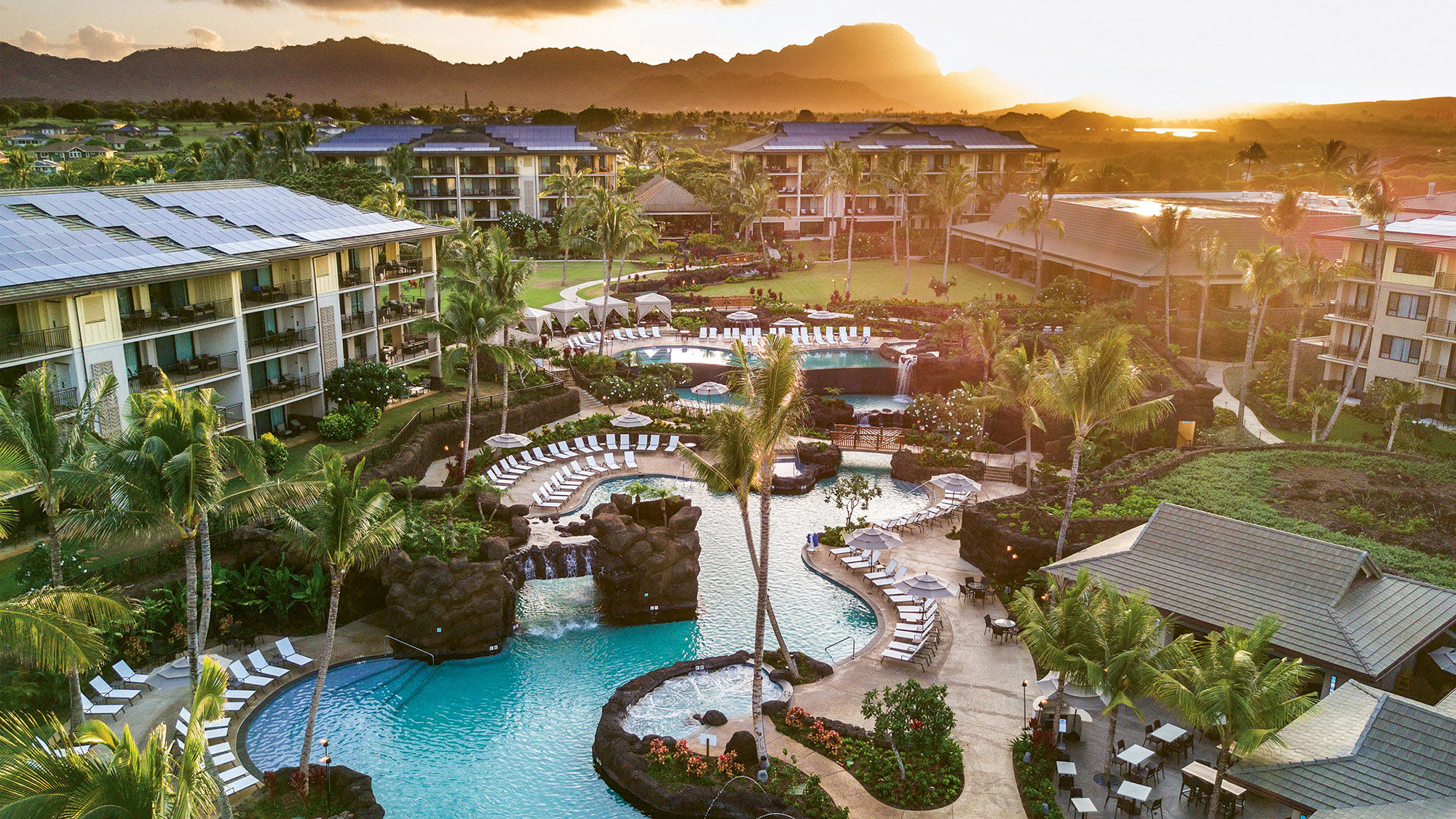 Koloa Landing’s signature pool, part of the property’s $100 million final expansion phase.