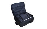 What's New, What's Hot is Travel Weekly's look at useful and fun travel gadgets, edited by Joe Rosen. First up, the Stow-N-Go Portable Luggage System, which provides an easy way for travelers to pack and unpack. A three-tiered portable shelving and travel organizer, the Stow-N-Go can be loaded while suspended by steel hooks from a home closet rod, collapsed and latched when filled, and then placed inside a suitcase. Upon reaching a destination, just release the straps, unfurl it and hang it in the hotel room's closet.