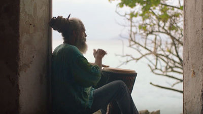 A still from an ad in the USVI's "Real Nice" campaign.