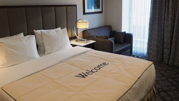 The American Duchess has larger staterooms than her sister ships.