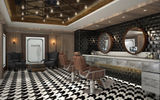 The Bliss' barber shop.