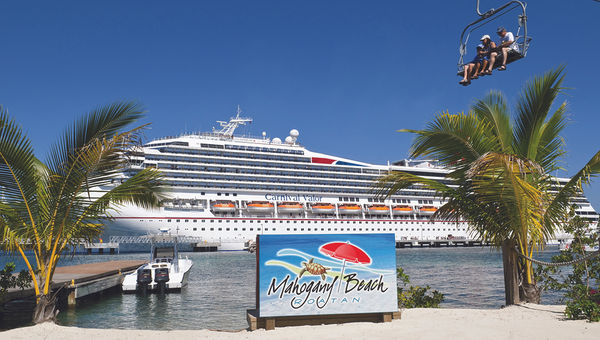 Carnival Cruise Line, which plans to build a beach destination on Grand Bahama island, already has a custom-built port at the island of Roatan in Honduras.
