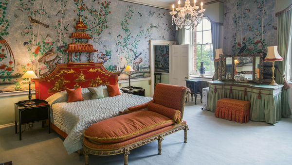The Prince Regent Suite at Brocket Hall in Hertfordshire, England. The Prince Regent Suite at Brocket Hall in Hertfordshire, England.
