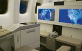 Each seat on the Skye has its own 24-inch monitor for entertainment.