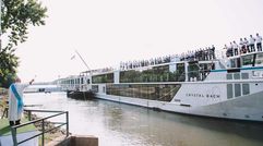 Crystal River Cruises unveils the first images of its newly launched 106-passenger Crystal Bach, the first of four river cruise vessels the luxury travel company is building from the ground up.