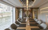 The intimate Vintage Room serves winemaker's dinners.