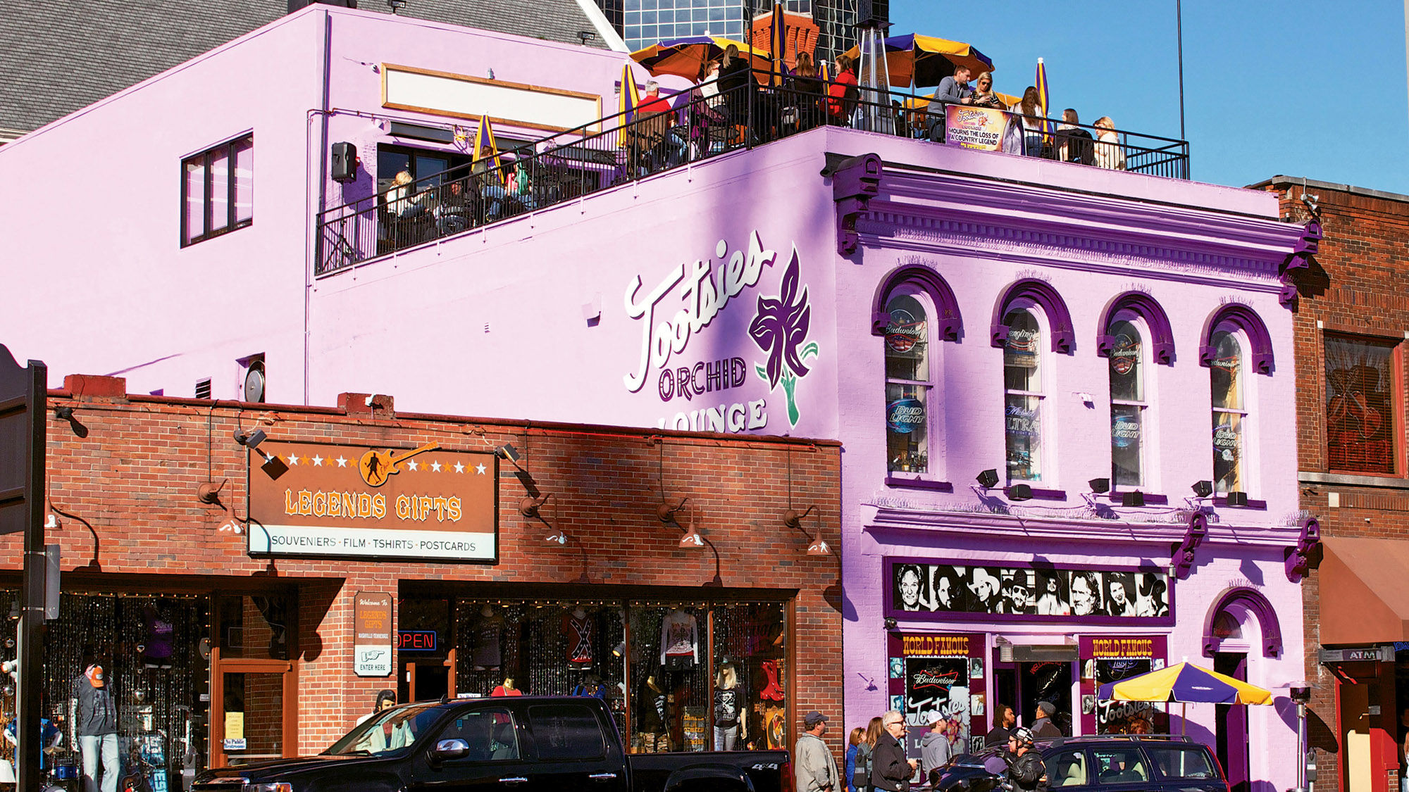 Live music at places like Tootsie’s Orchid Lounge is a popular activity for bachelorette parties in Nashville.