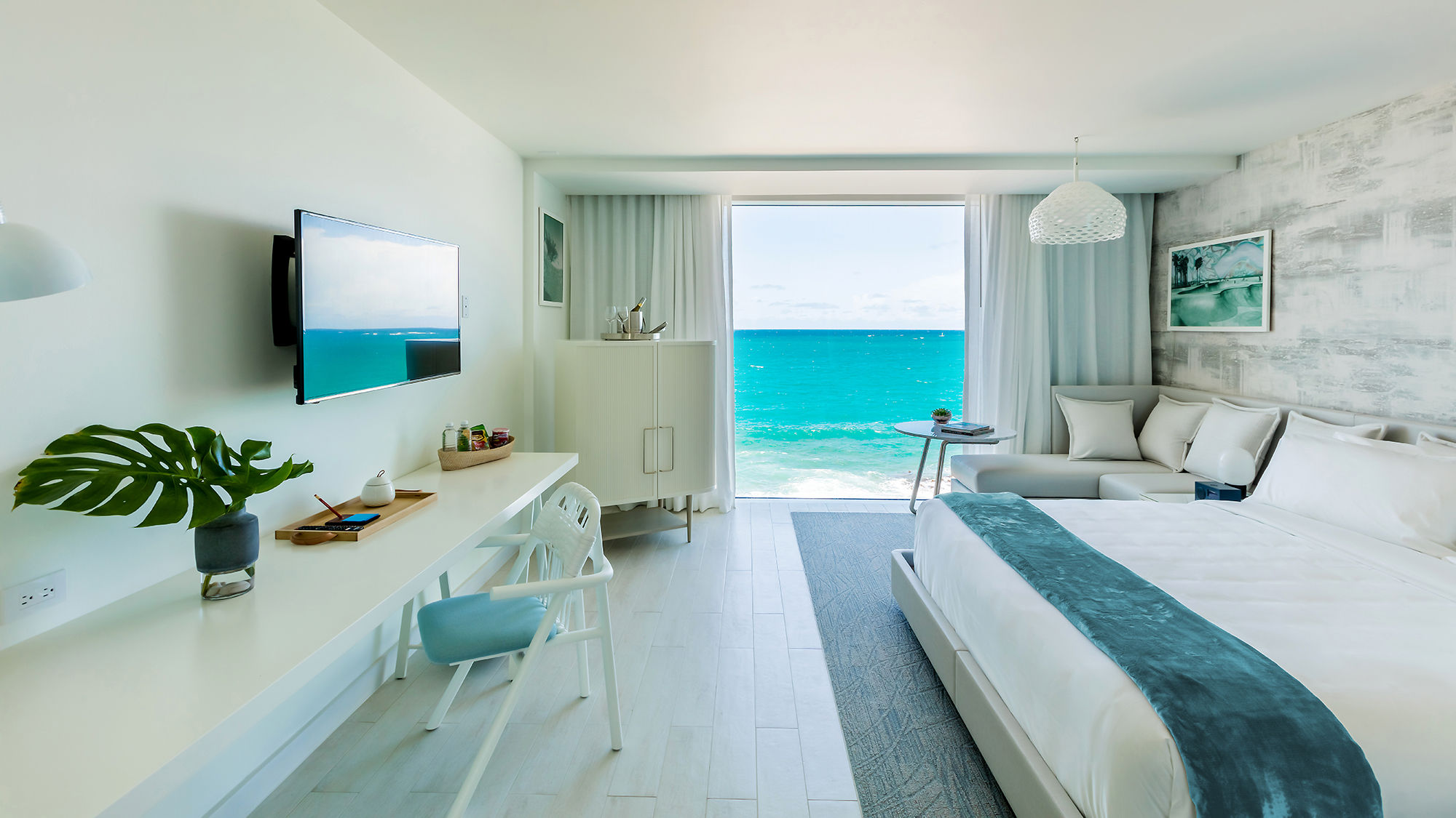 Rendering of a guestroom at the San Juan resort.
