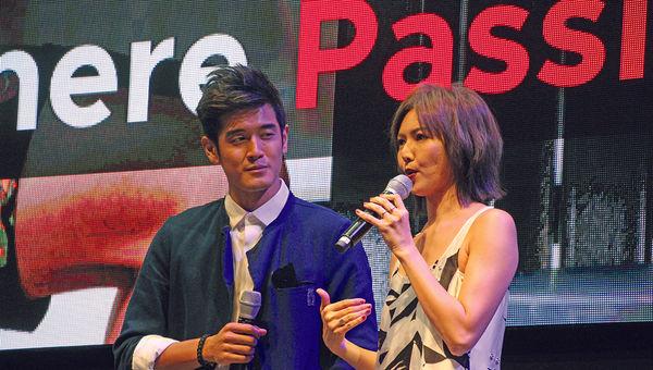 Singaporean pop singers Nathan Hartono and Stefanie Sun discuss their appearance in ads under Singapore's new "Passion Made Possible" effort. Singaporean pop singers Nathan Hartono and Stefanie Sun discuss their appearance in ads under Singapore's new "Passion Made Possible" effort.