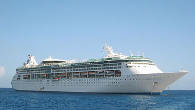 The Enchantment of the Seas holds 2,252 at double occupancy.