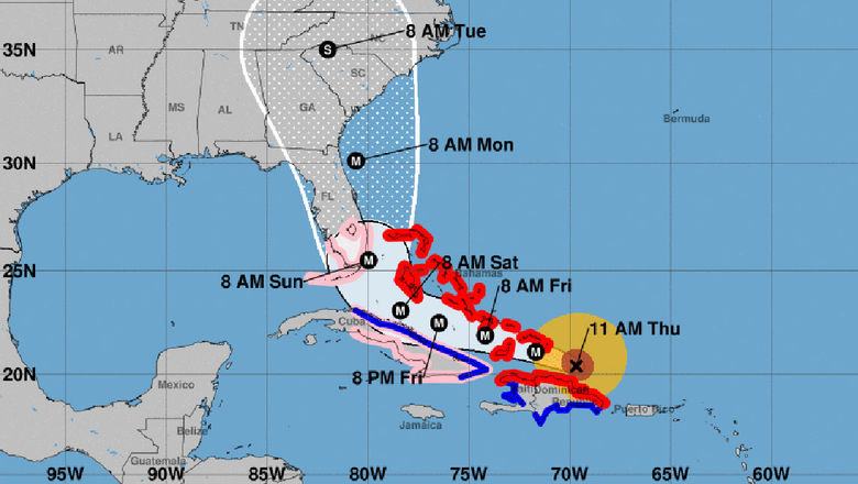 Hurricane Irma slices through Caribbean islands