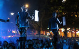 Dutch performers on the closing night of the Singapore Night Festival, a performing arts event that has taken place annually since 2008.