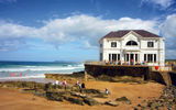 The Arcadia, a popular cafe and banquet hall in the small coastal town of Portrush.