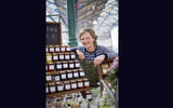 A vendor at St. George's, the Belfast's last surviving covered market, which has been in operation since 1896 and today features hundreds of stalls.