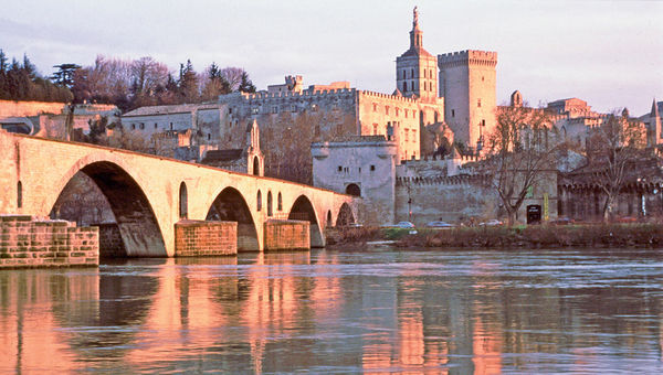 Avignon in France’s Provence region. Avignon in France’s Provence region.